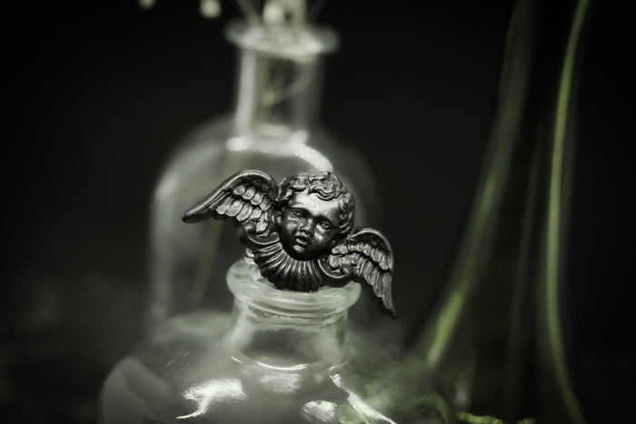 gothic angel ring