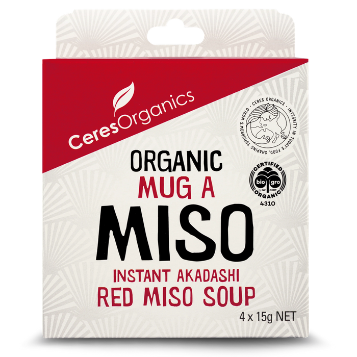 Ceres Organics Mug-a-Miso - 4 x 15g - L'Organic