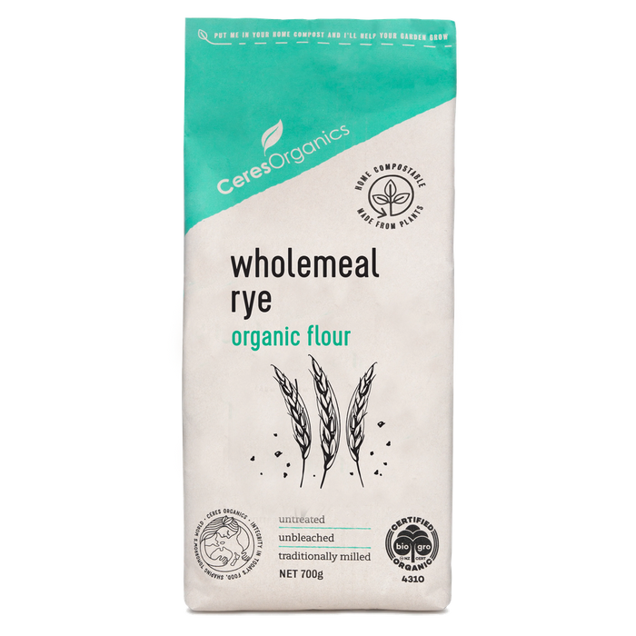 Ceres Organics Rye Flour - 600g - L'Organic