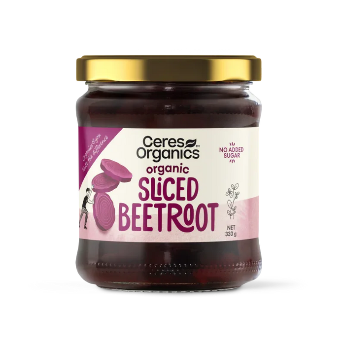 Ceres Organics Sliced Beetroot - 330g - L'Organic