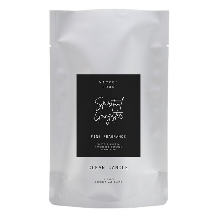 Clean Candle | Coconut Blend Wax - 60 Hour Burn Time | 500 Scents Wicked Good