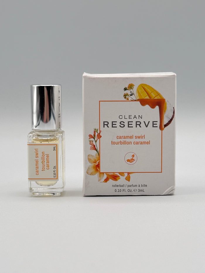 Clean Reserve Caramel Swirl - Mini Perfume (Rollerball) - 3ml