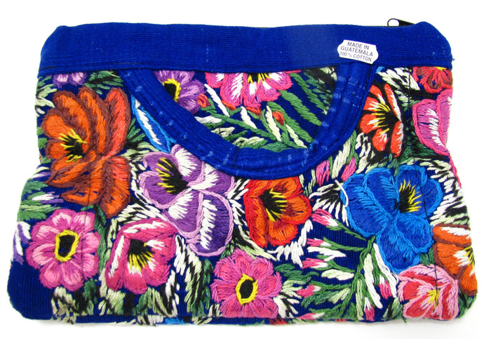 COIN PURSE HAND EMBROIDERED FLOWERS CPH002