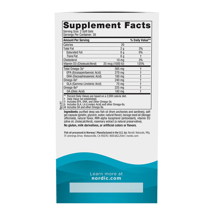Nordic Naturals Complete Omega-D3 _2