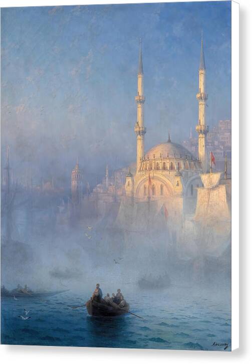 Constantinople, the Mosque of Tophane - Canvas Print