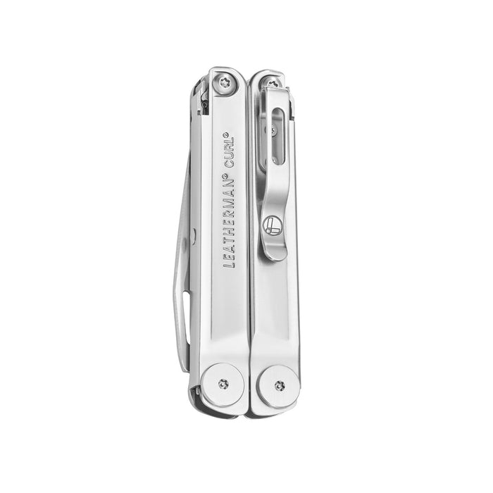 Curl closed showing pocket clip