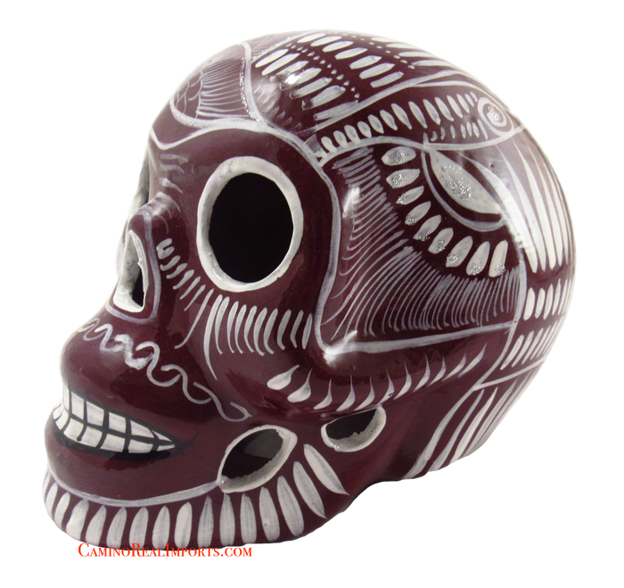 Day Of The Dead Hand Painted Skull LCS015