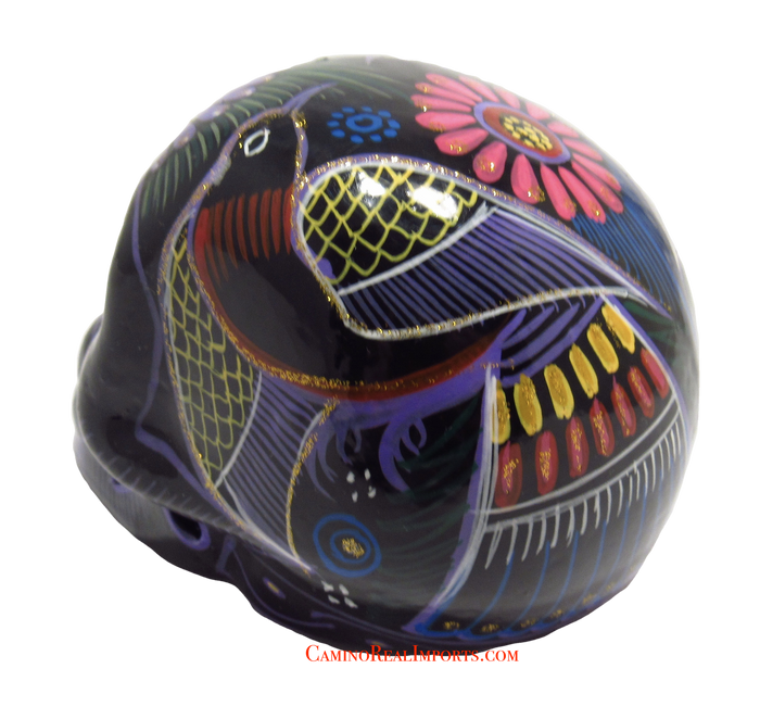 DAY OF THE DEAD HAND PAINTED SKULL MCS004