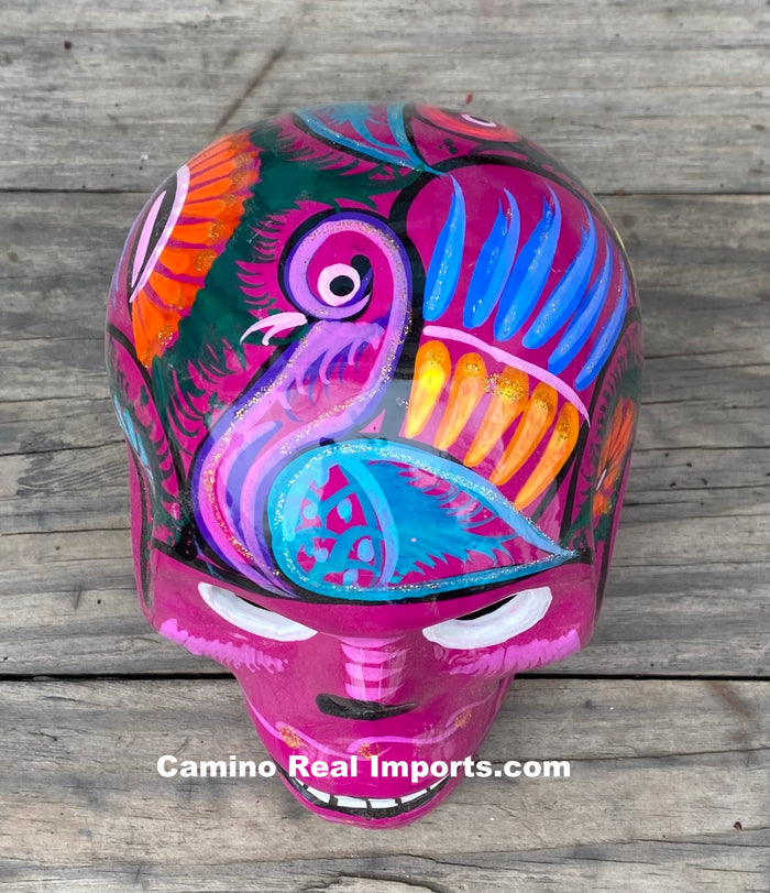 Day Of The Dead Hand Painted Skull MCS012