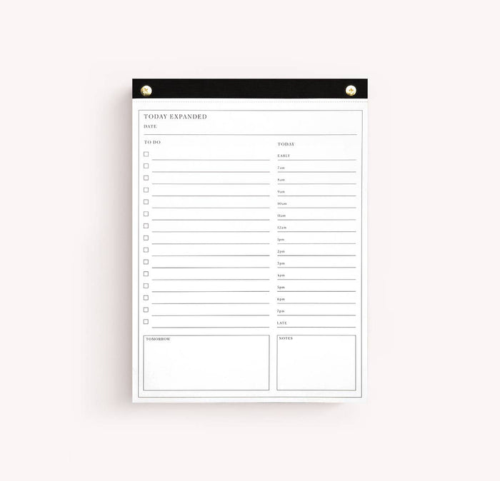 Day Planner in Jet
