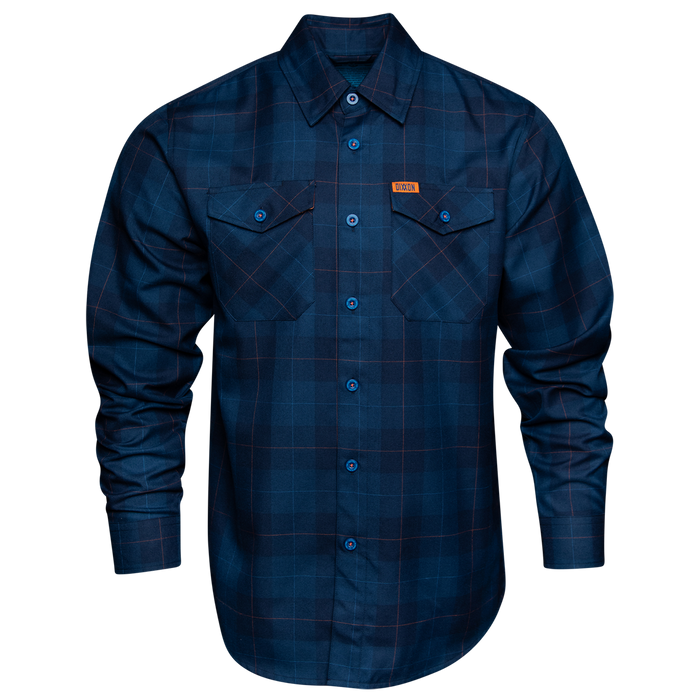DDC + TRU (Draplin) Flannel - Never-Ending Navy
