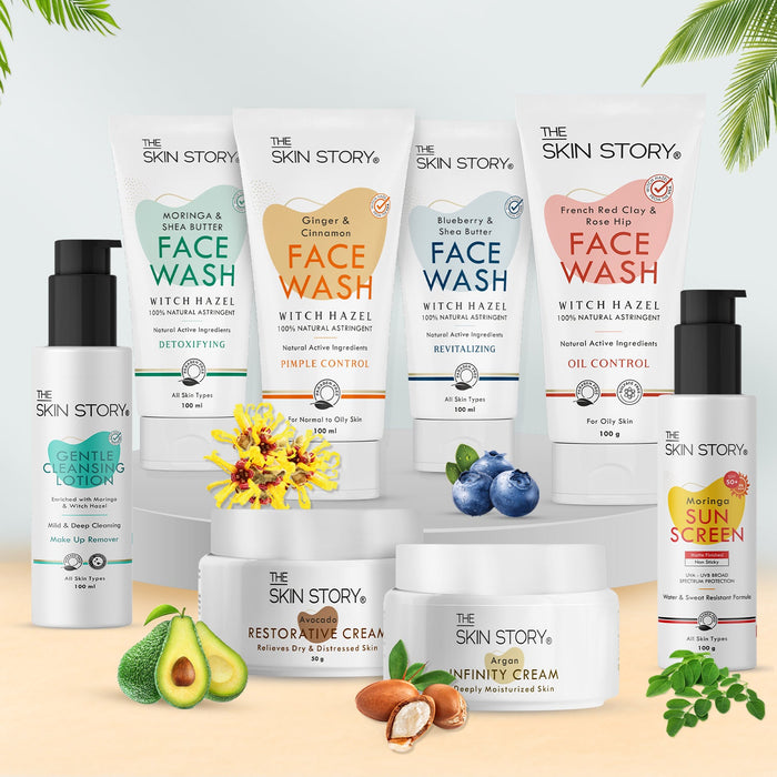 Deep Detox 3 - in - 1 Clay Wash, Scrub & Pack - The Skin Story -