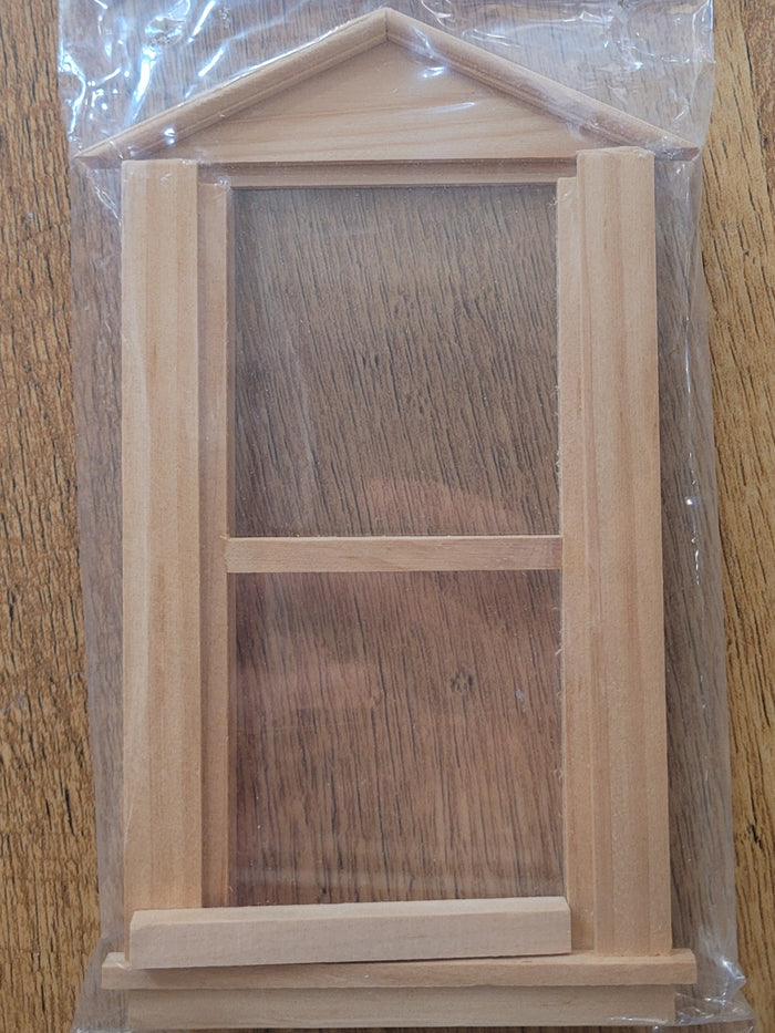 Discontinued Timberbrook Hooded Pediment Window