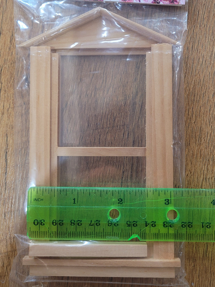 Discontinued Timberbrook Hooded Pediment Window