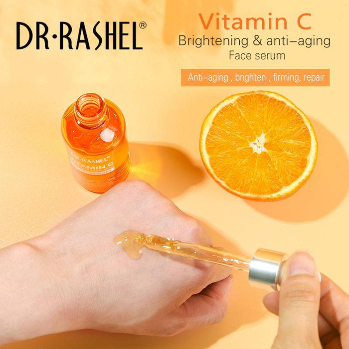 Dr Rashel Vitamin C Brightening & Anti - Aging Face Serum 50ml – Revitalize Your Skin - Lotshop.pk