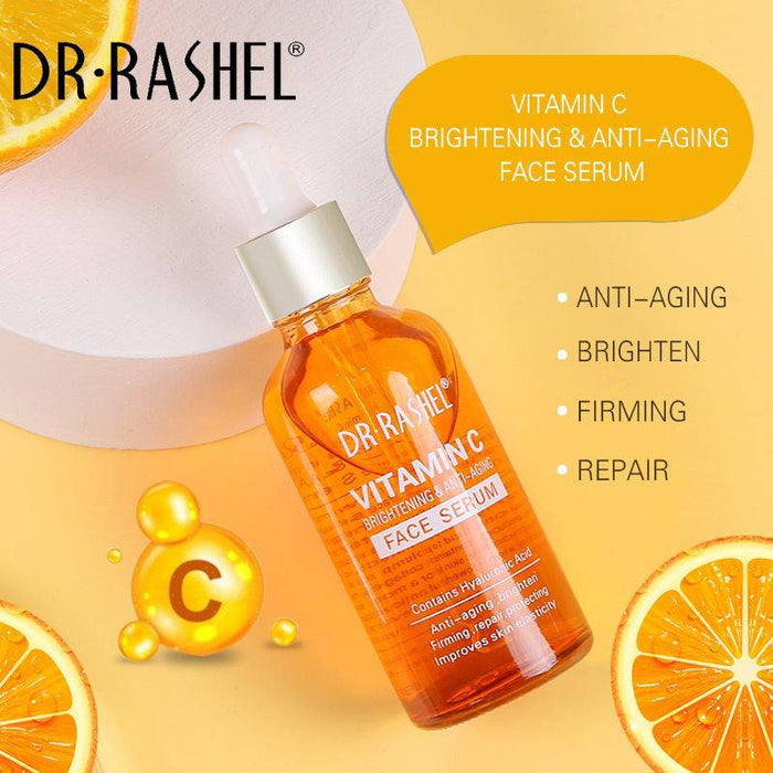 Dr Rashel Vitamin C Brightening & Anti - Aging Face Serum 50ml – Revitalize Your Skin - Lotshop.pk