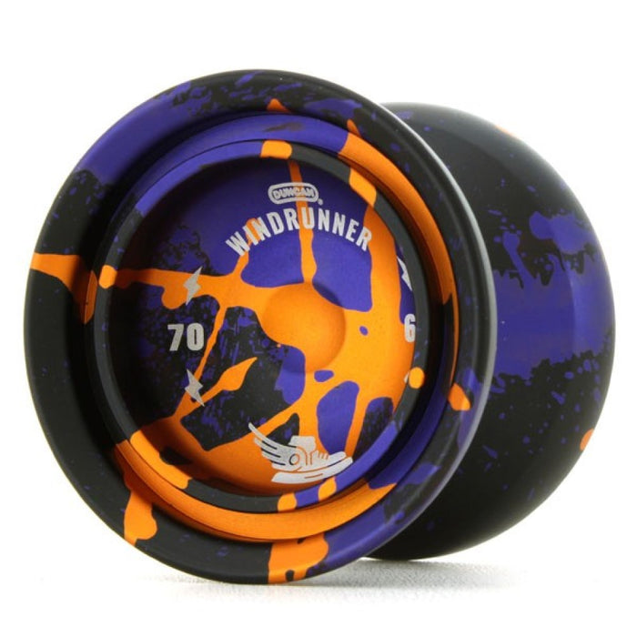 Black Purple Gold Splash