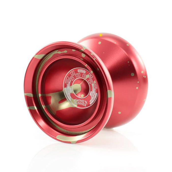 Red with Gold