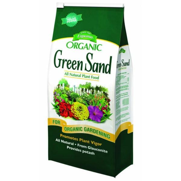 Espoma Greensand in a large bag