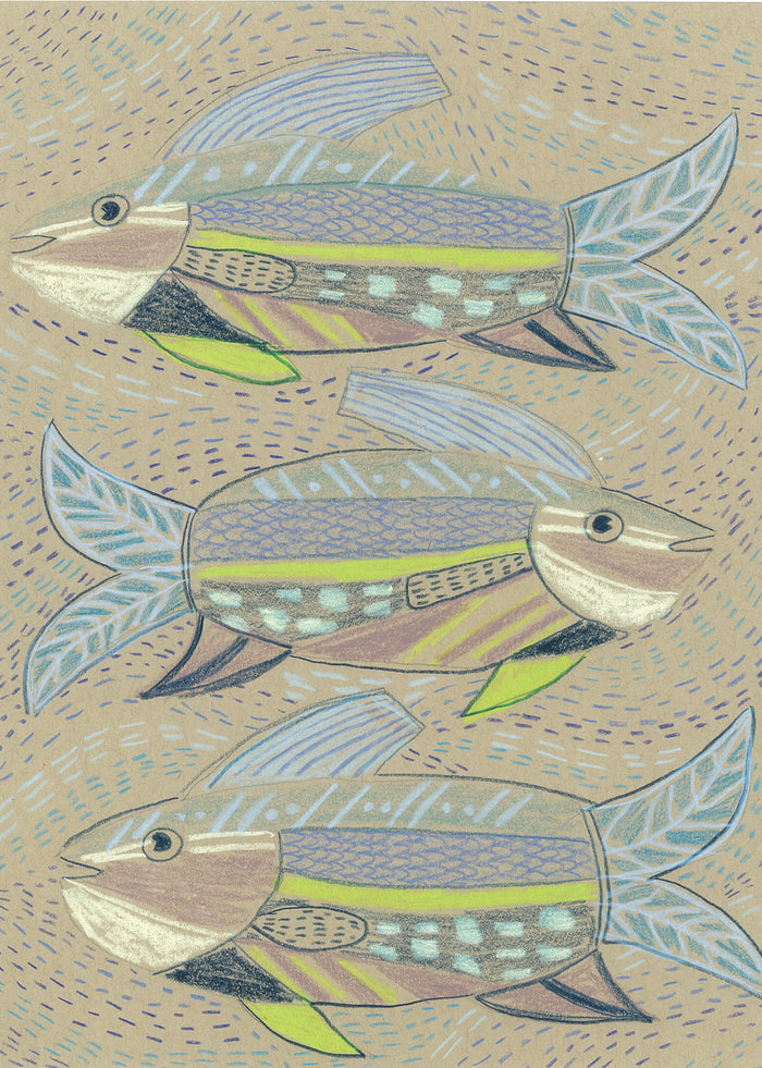 "F" is for Fish - Print