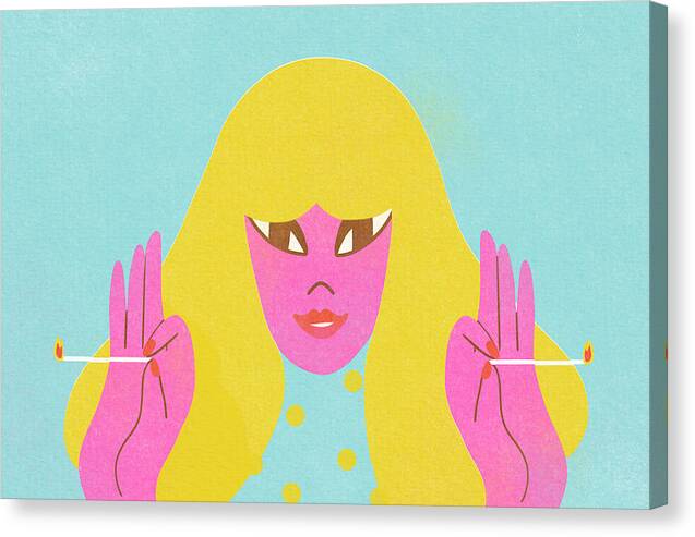 Femme Flare - Canvas Print