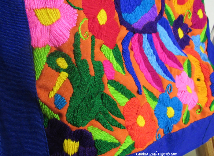 Guatemala Pillow Cover Embroidered On Huipil Pillow Case GPC003