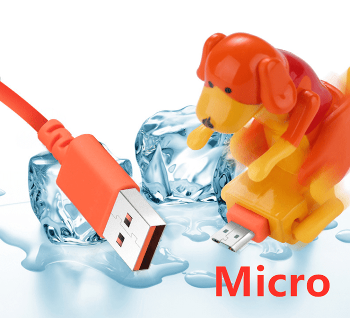 Gadget Gerbil Orange Micro USB Humping Dog USB