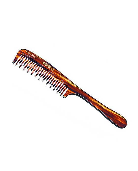 Kent Curved Double Row Detangling Comb (195mm/7.7in) - 21T