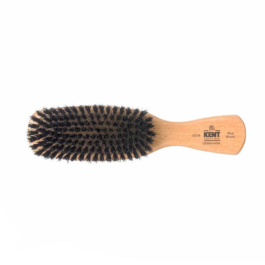 Kent Men's Brush Rectangular Head Black Bristles Satinwood - (dc) OS18