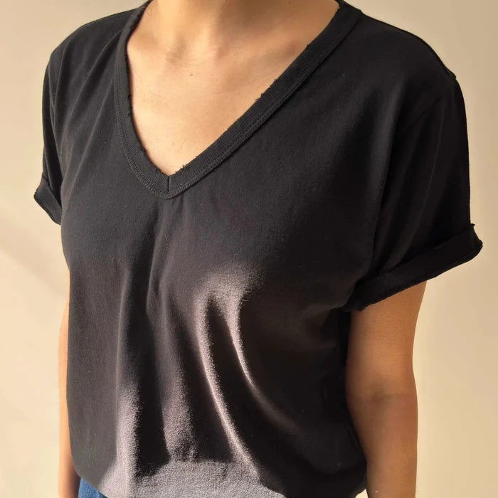 La Vie Tee in True Black