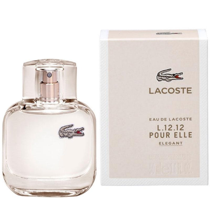 Lacoste L.12.12 Pour Elle Elegant 50 ML EDT Spray - authentic fragrance from Brands Warehouse Canada