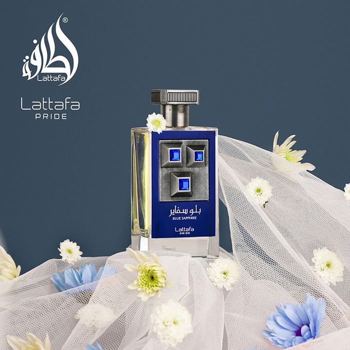 Lattafa Pride Blue Sapphire Unisex Eau De Parfum  - 100ml