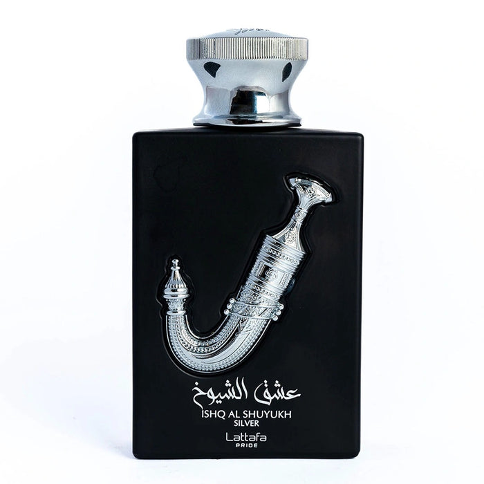 Lattafa Pride Ishq Al Shuyukh Silver Eau De Parfum For Him - 100ml