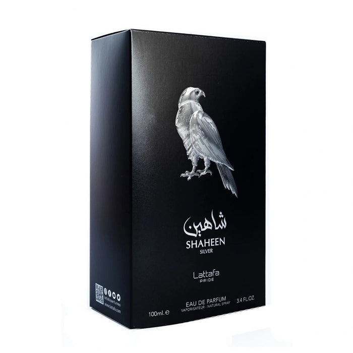 Lattafa Pride Shaheen Silver Eau De Parfum For Him - 100ml