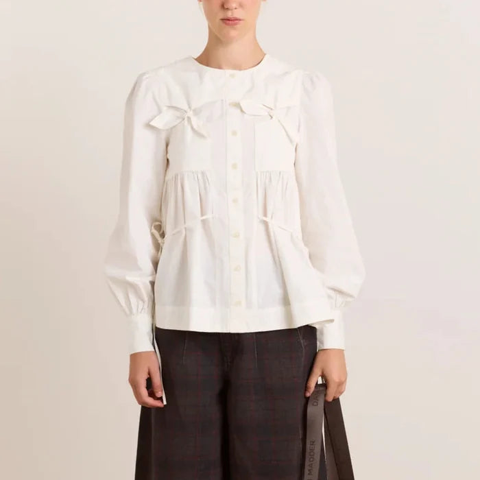 Lettie Blouse in White