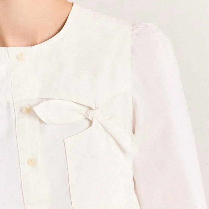 Lettie Blouse in White