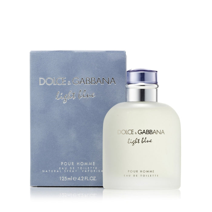 D&G Light Blue Fragrance For Men Eau De Toilette 4.2 oz.