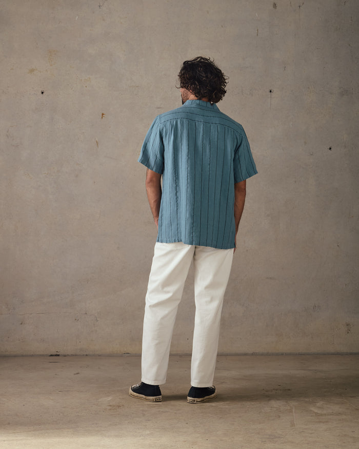 Linen Stripe Shirt