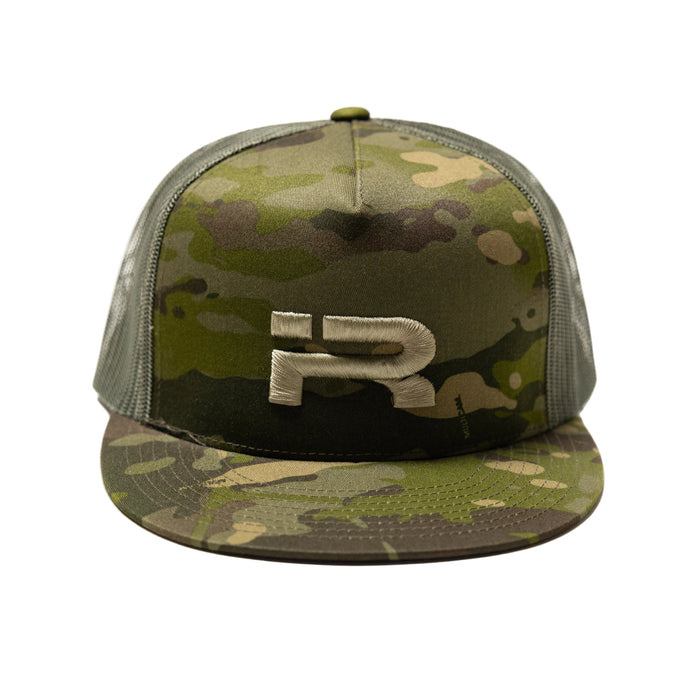Logo Trucker (Green Camo)