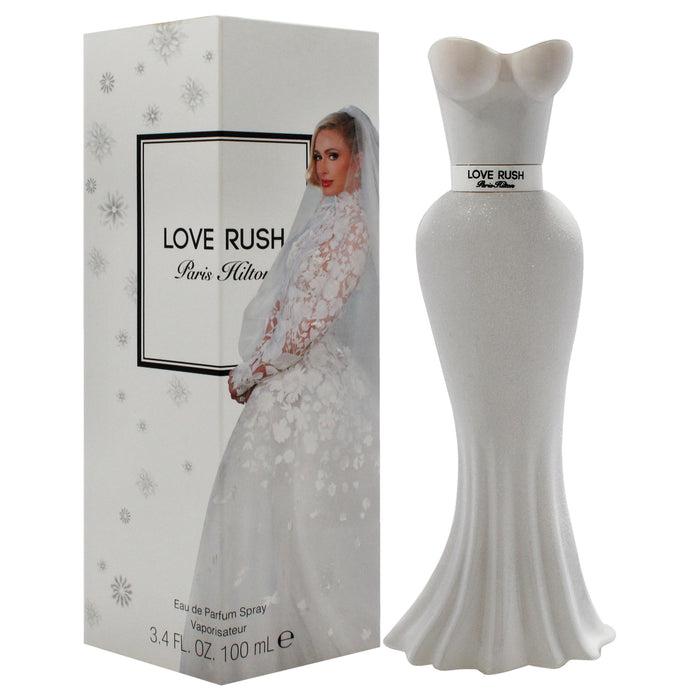 Love Rush by Paris Hilton for Women - 3.4 oz EDP Spray