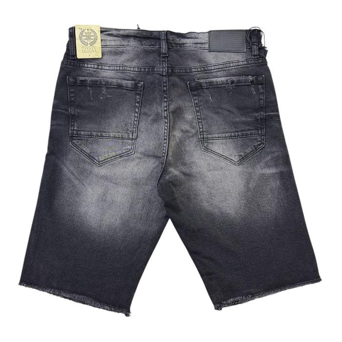 Men JORDAN CRAIG Washed Denim Shorts