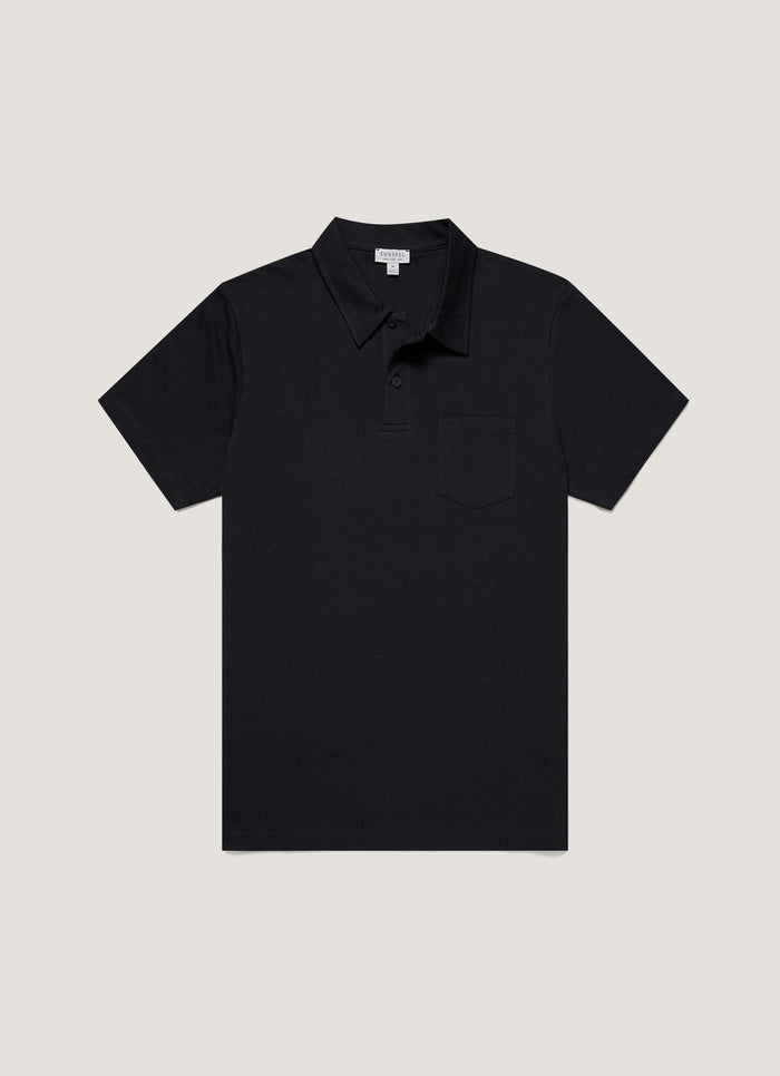 Men's Riviera Polo Shirt in Midnight Navy