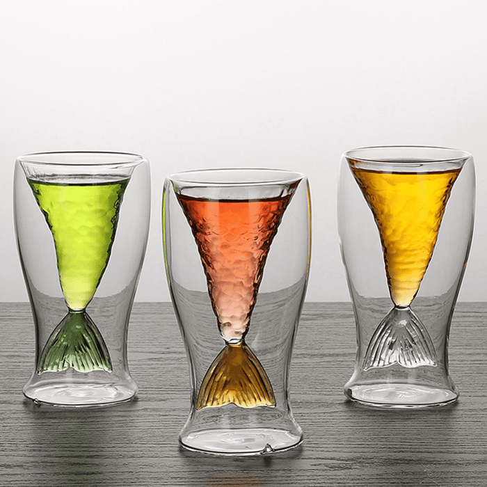 Gadget Gerbil Mermaid Tail Shot Glass