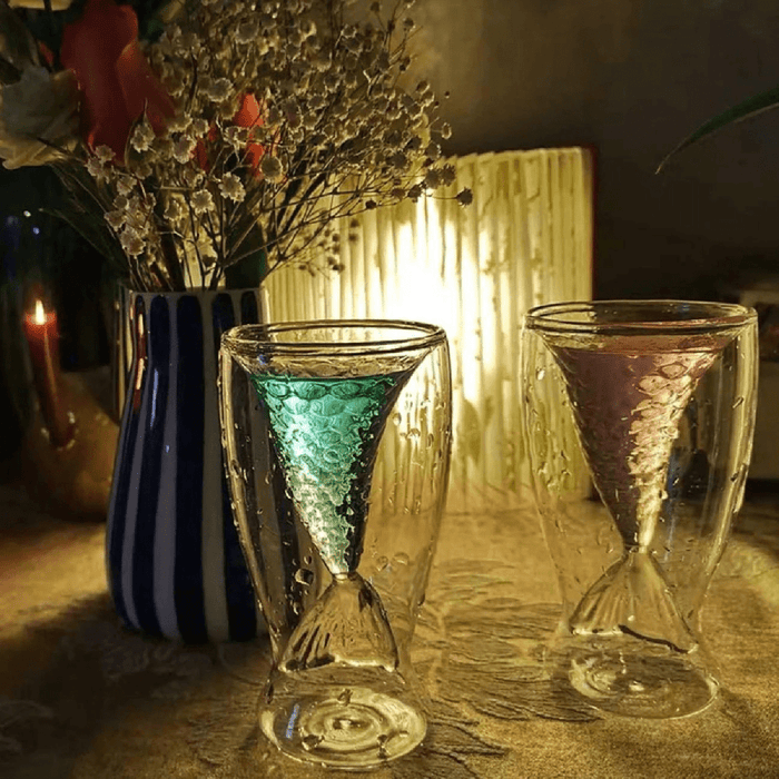 Gadget Gerbil Mermaid Tail Shot Glass