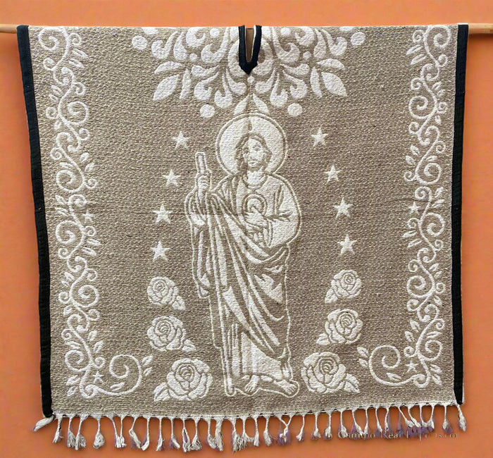 Mexican Poncho Our Lady of Guadalupe/ Saint Jude GA033
