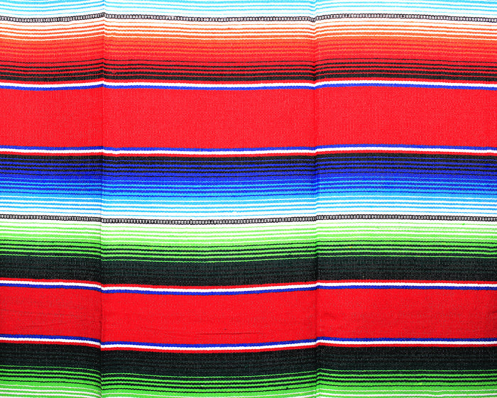Mexican Sarape Blanket 4' X 6' serape zarape SAR40062