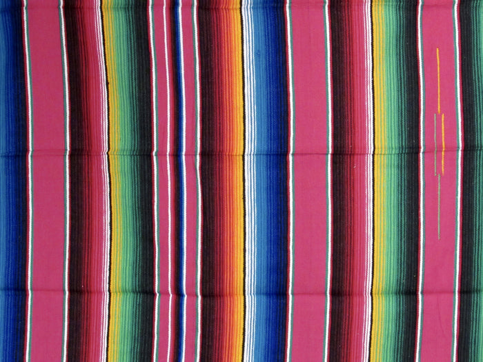 Mexican Sarate Blanket 4' X 6' serape zarape SAR4005