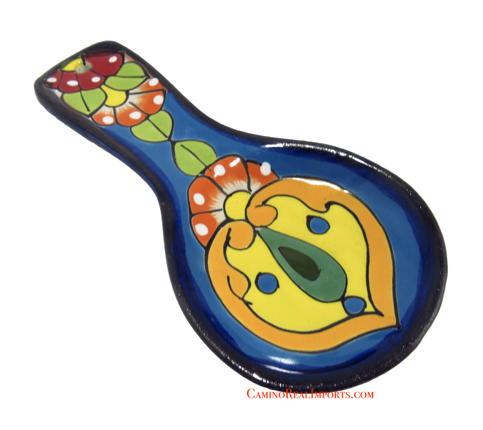 MEXICAN WALL HANGING TALAVERA SPOON REST TSR005