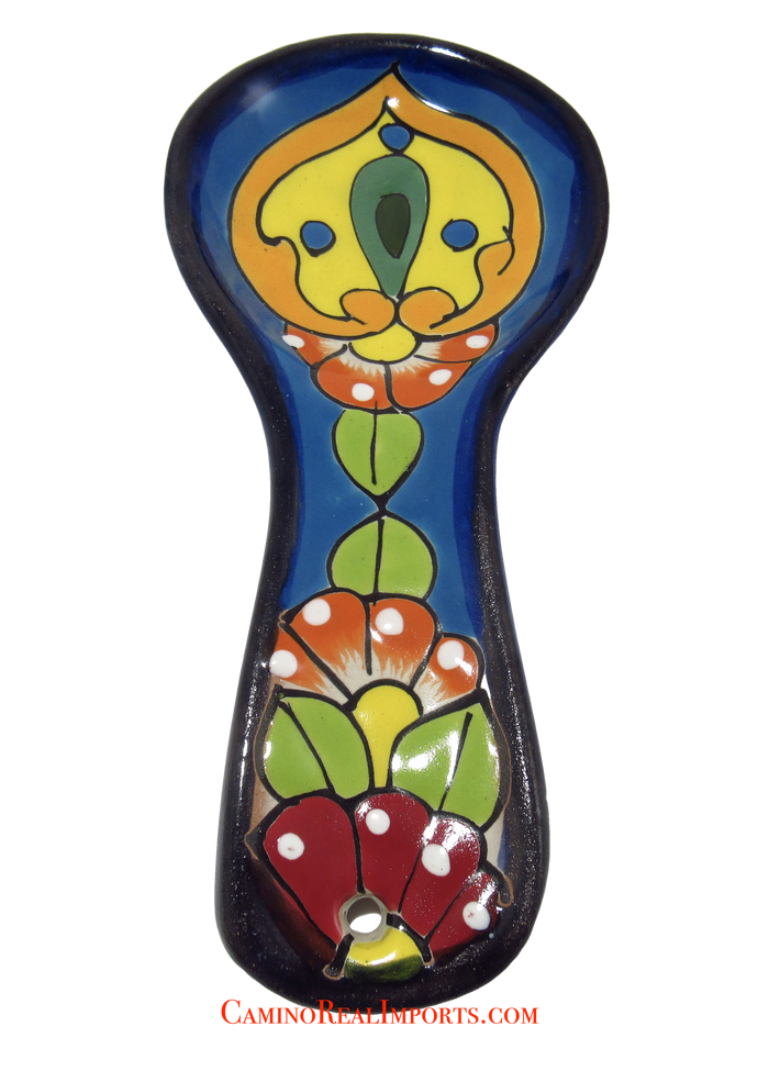MEXICAN WALL HANGING TALAVERA SPOON REST TSR005
