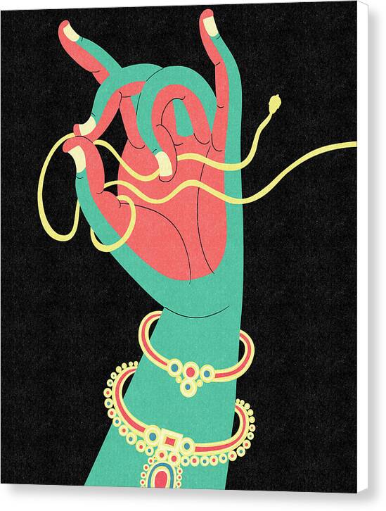 Mindful Weave - Canvas Print